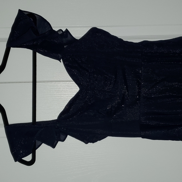 Tiered Shimmery Gown - Picture 2 of 9